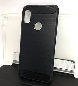 Чохол Hoco Carbon TPU для Xiaomi Redmi Note 6, Note 6 Pro чорний