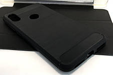 Чохол Hoco Carbon TPU для Xiaomi Redmi Note 6, Note 6 Pro чорний, фото 3