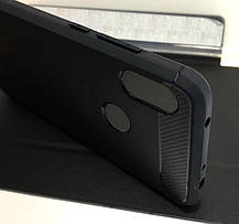 Чохол Hoco Carbon TPU для Xiaomi Redmi Note 6, Note 6 Pro чорний, фото 4