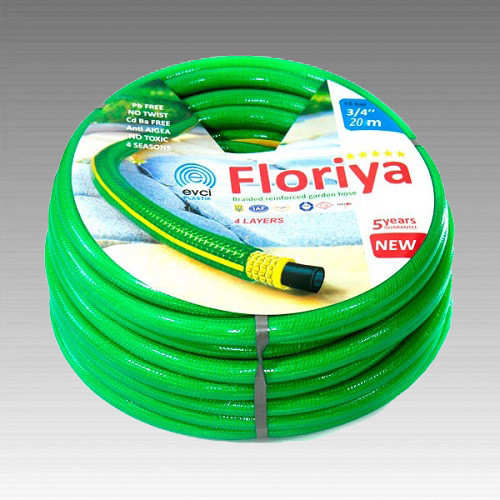 Шланг поливальний Evci Plastik Флорія діаметр 3/4 дюйма, довжина 30 м