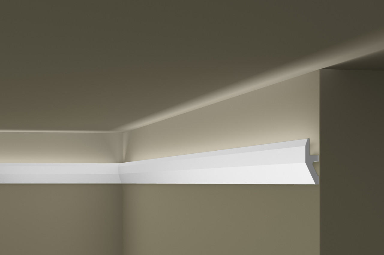 Стельовий плінтус NMC Wallstyl W1 (5,5х2)см, довжина 2м, фото 1