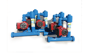 Насосно-сумішний вузол і автоматика