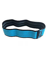 Эспандер-петля LiveUp Hip Band 42х8 см L (LS3629-L) Blue