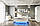 Сучасний комод МДФ 105 см в спальню з шухлядами для речей "Б'янко" (білий глянець) від Світ Меблів, фото 6