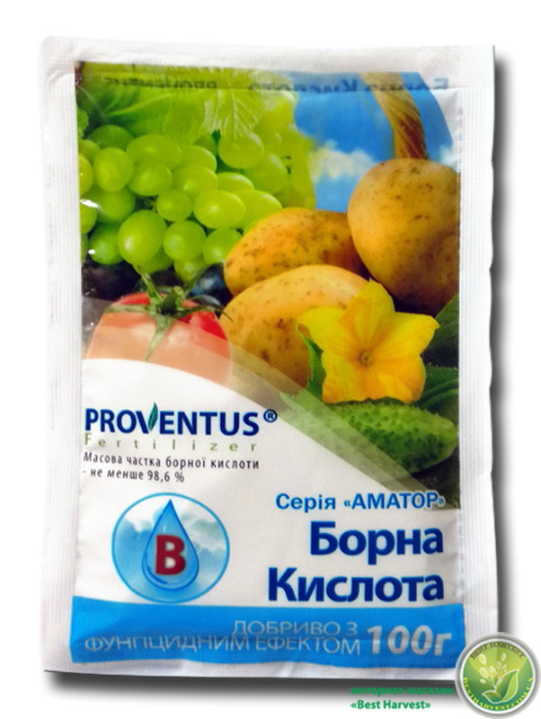 Борна кислота «Провентус» 100 г, оригінал