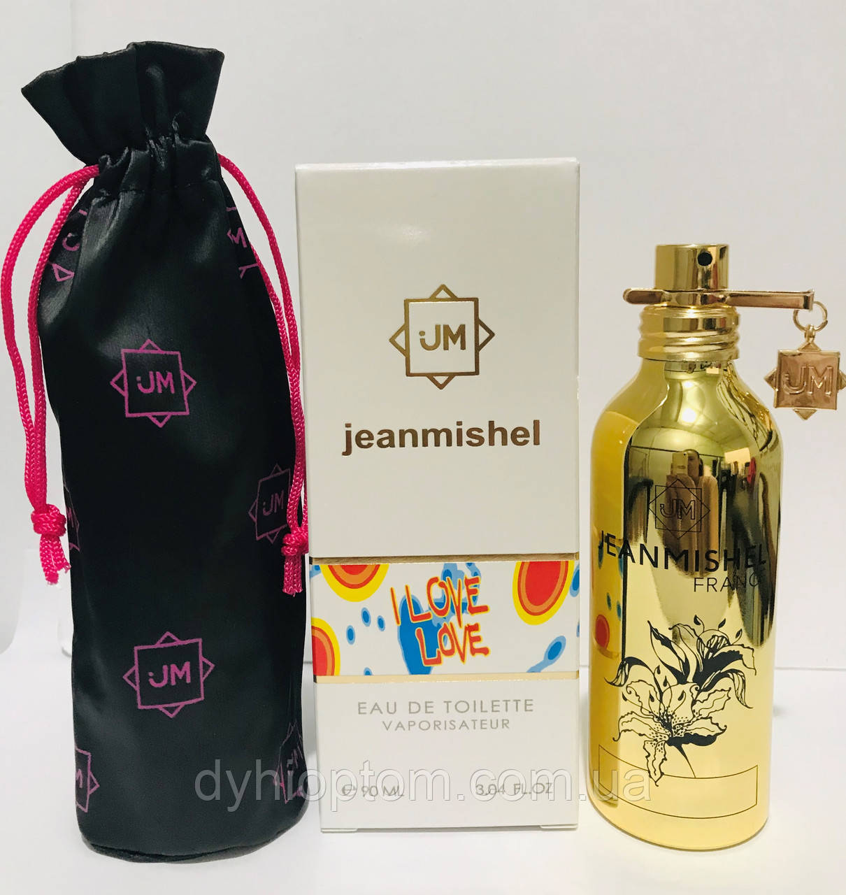 Жіноча парфумована вода jeanmishel Love Love Love 90ml, фото 1