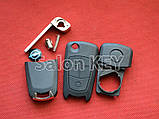 Викидний ключ Opel Astra Vectra корпус на 3 кнопки до 2010г, фото 3