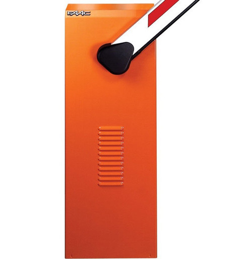 Стойка гидравлического шлагбаума FAAC 615 BPR STD с встроенным блоком управления, время открытия 5,7 сек., интенсивность 50 % Стойка гидравлического шлагбаума FAAC 615 BPR STD с встроенным блоком управления, время открытия 5,7 сек., интенсивность 50 %