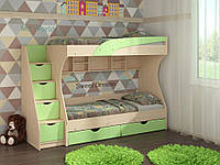 Двоярусне ліжко Канет. Дитяче ліжко. ДСП+МДФ
