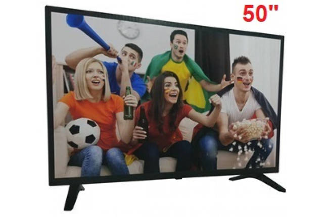 Смарт Телевізор COMER 50" Smart E50 DM1200 UHD ANDROID (7.1) 1Gb/ 4 Gb 4K UHD , фото 1