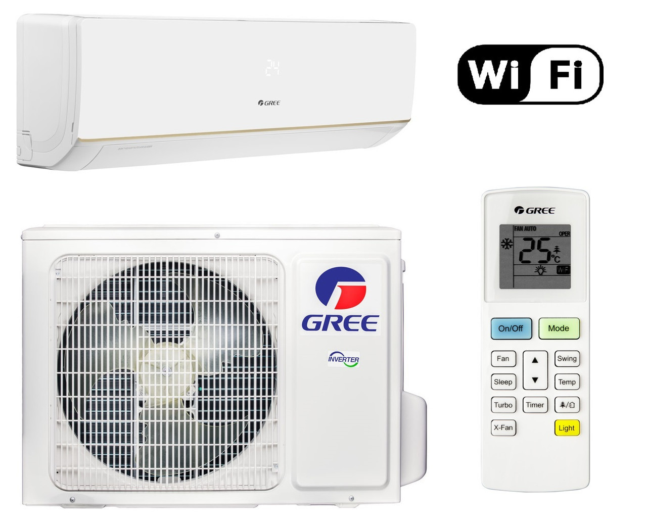 Кондиціонер Gree GWH09AAB-K3DNA5A серії Bora Inverter Wi-Fi