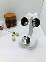 Комплект прикрас зі срібла Сквош