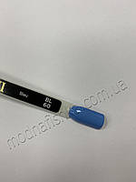 Гель-лак Sezavi "Bleu" NoBL60 (темно-блакитний, емаль), 8 мл