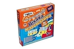 Пазли 532 (укр.) Стратег, "Цікава математика - укр.версія", в кор-ці 25-25-5см