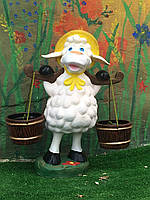 Овечка з відрами (висота 51см)