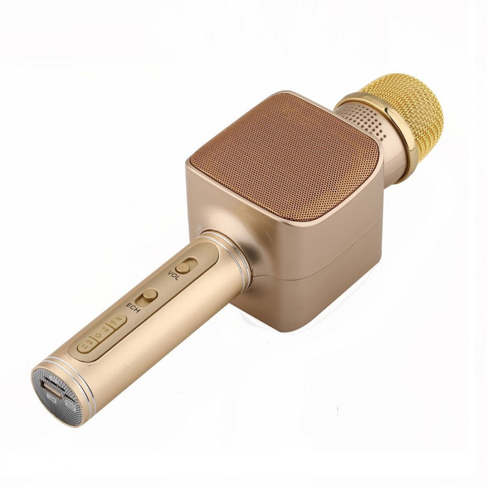 Бездротової Bluetooth мікрофон для караоке RIAS YS-68 Gold (2_006159)