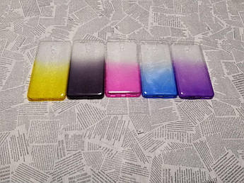 TPU чехол Gradient для Meizu (Мейзу) M5C (Без блискіток)