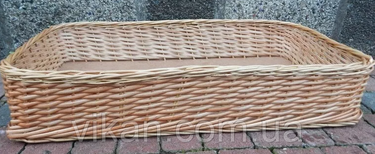 Лотки плетені кошики 30x20х8 торгові для магазину