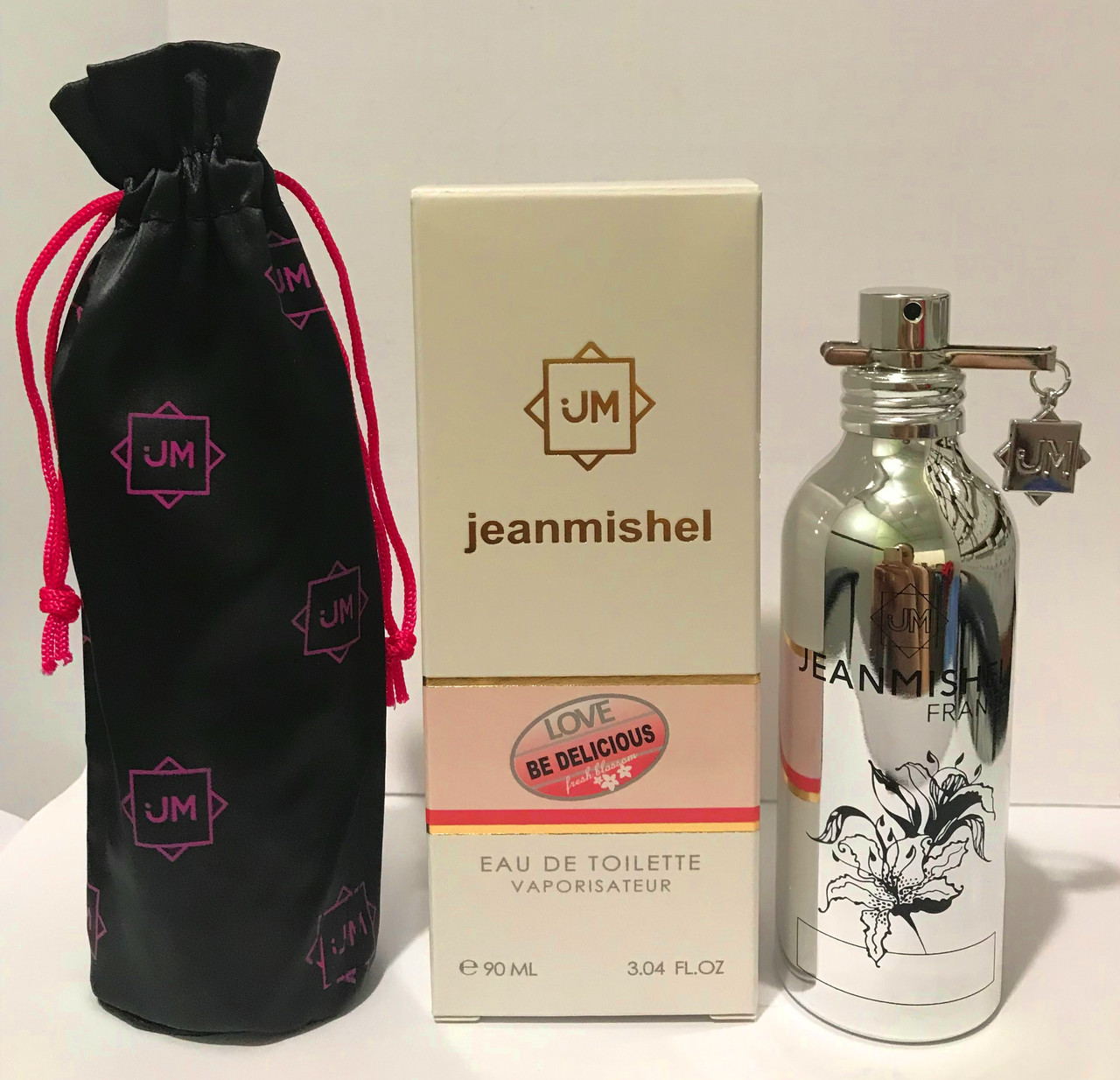 Жіноча парфумована вода jeanmishel Love Be Delicious Fraiche Blossom 90ml, фото 1