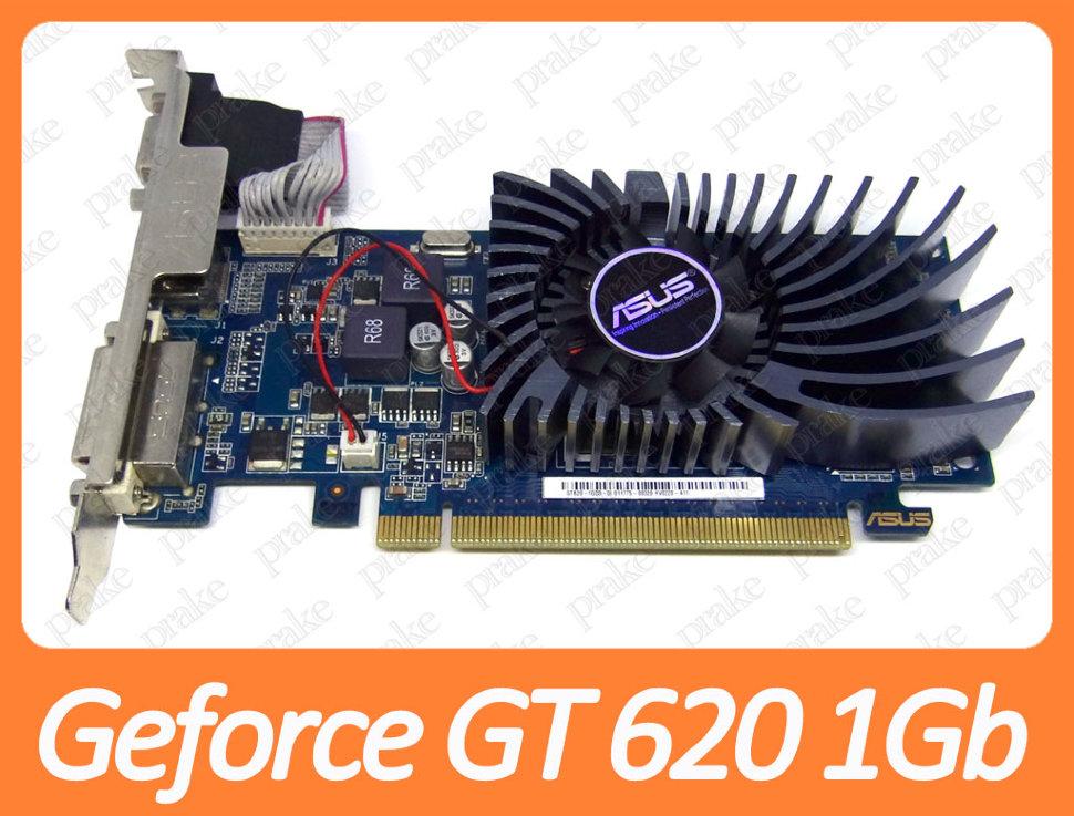 Відеокарта Asus Geforce GT 620 1Gb PCI-Ex DDR3 64bit (DVI + HDMI + VGA)
