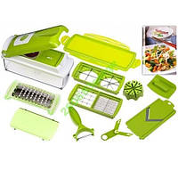 Овочерізка Nicer Dicer Plus Найсер Дайсер + салаторізка з кришкою