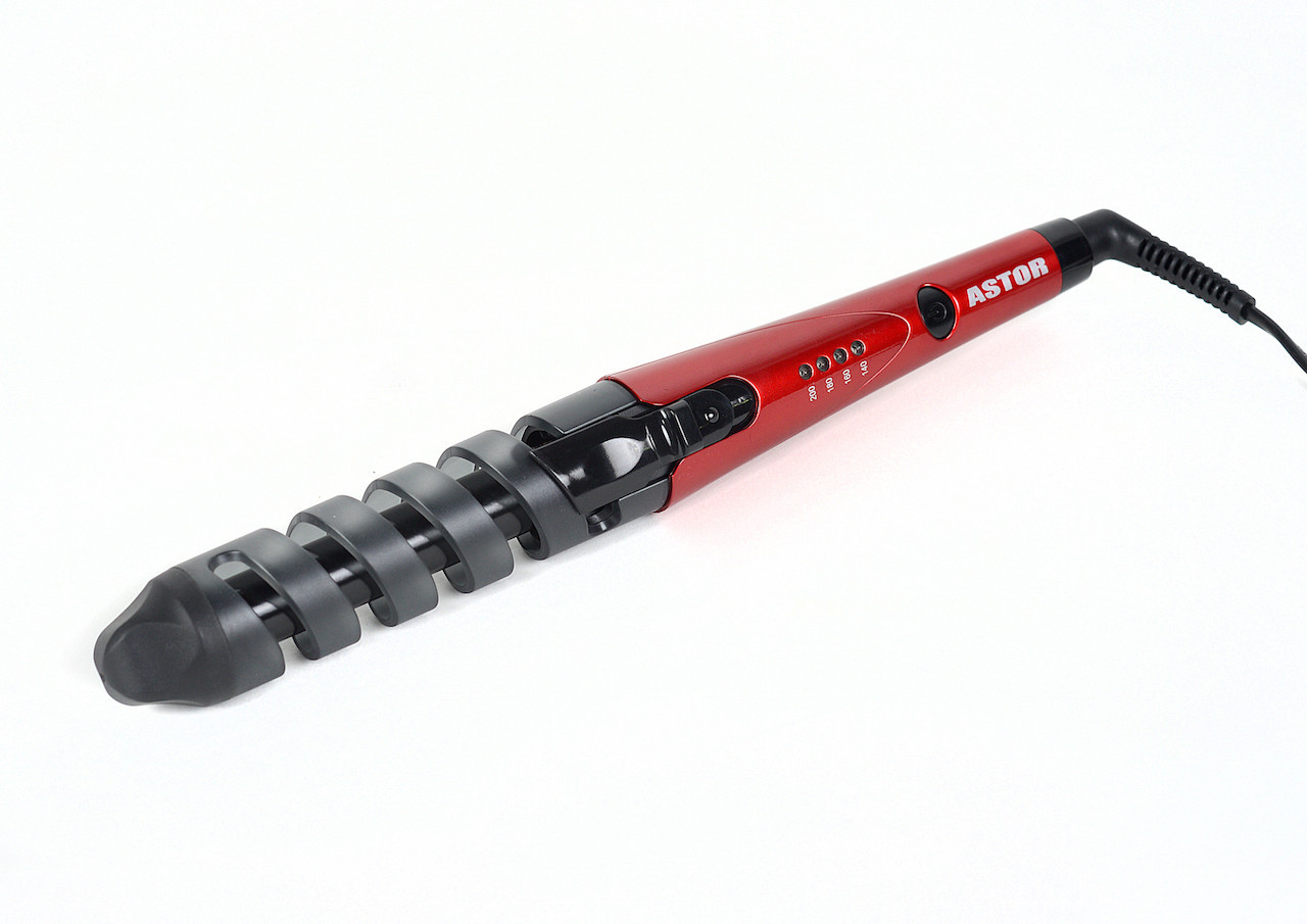 Спіральна плойка Astor TB-1330 для локонів керамічна для кучерів 