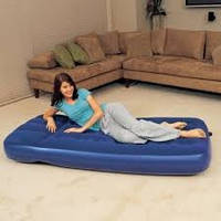 Матрац надувний одномісний Flocked Air Bed Bestway 67001