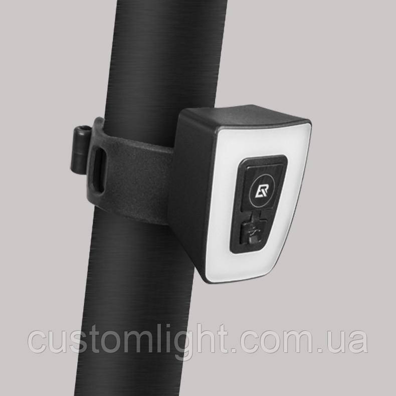 Задній габарит ROCKBROS з акумулятором ,usb, 5 режимів.