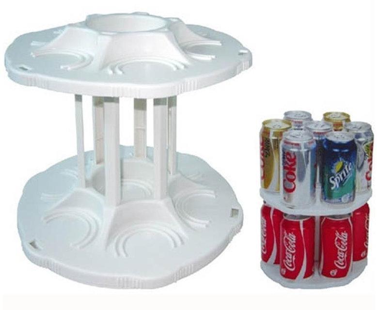 Підставка для банок Сan tamer органайзер на кухню 2 рівні на 13 банок