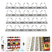 Універсальний кухонний органайзер Clip n Store для шаф і холодильників 