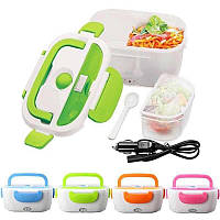 Ланчбокс Lunch box 12 V (w-13) контейнер харчовий із підігрівом мобільний бокс