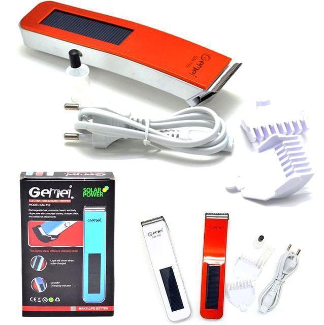 Тример GM 759 Gemei для вусів і бороди, для тіла (бодигромер) для чоловіків тример для видалення волосся
