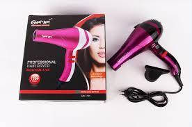 Фен професійний для волосся GEMEI GM 1704 4 швидкості турмалінова технологія