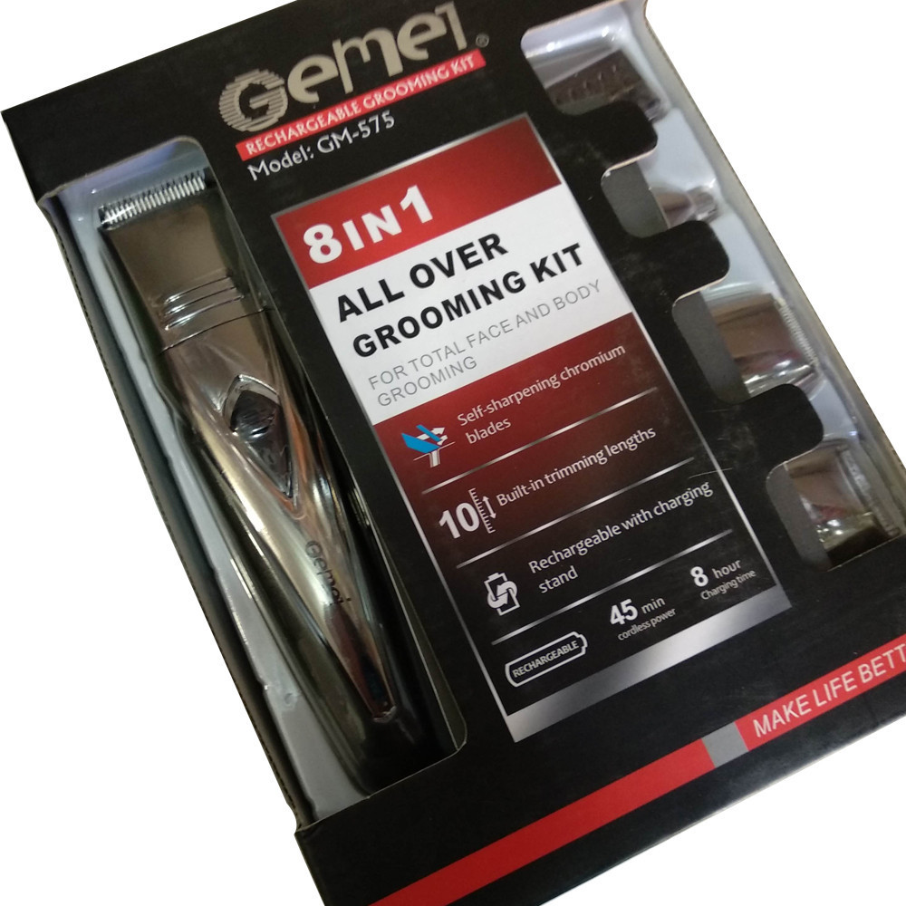 Машинка для стриження волосся Gemei GM-575 портативний тример