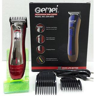 Портативна машинка для стриження Gemei GM-6055 Професійна бритва
