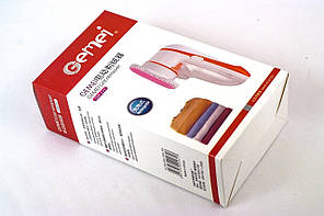 Акумуляторна машинка для видалення ковтунів Gemei GM-231 машинка від ковтунців