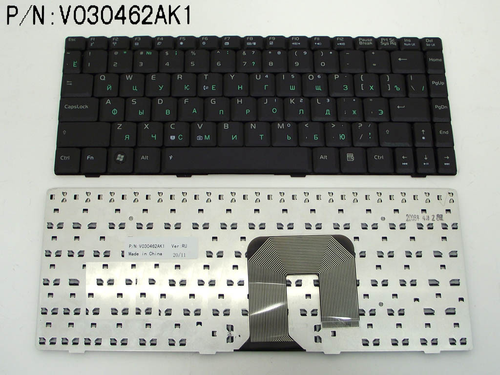 Клавіатура для ноутбука Asus 04GNER1KRU00 04GNER1KUS00 MP-06833SU-528 0KN0-431RU01 0KN0-431US01 K030462Q1