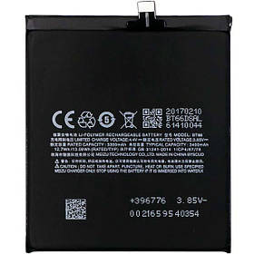 Акумулятор BT66 для Meizu Pro 6 Plus (3400 mAh)