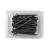 Саморіз по дереву 3,5х51мм, шуруп по дереву, чорний саморіз для гіпсокартона (50 штук), фото 2