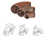 Відвід сталевий крутовигнутий ДУ 32 42х3 кут 90 градусів безшовний приварний цільновтягнутий, фото 2