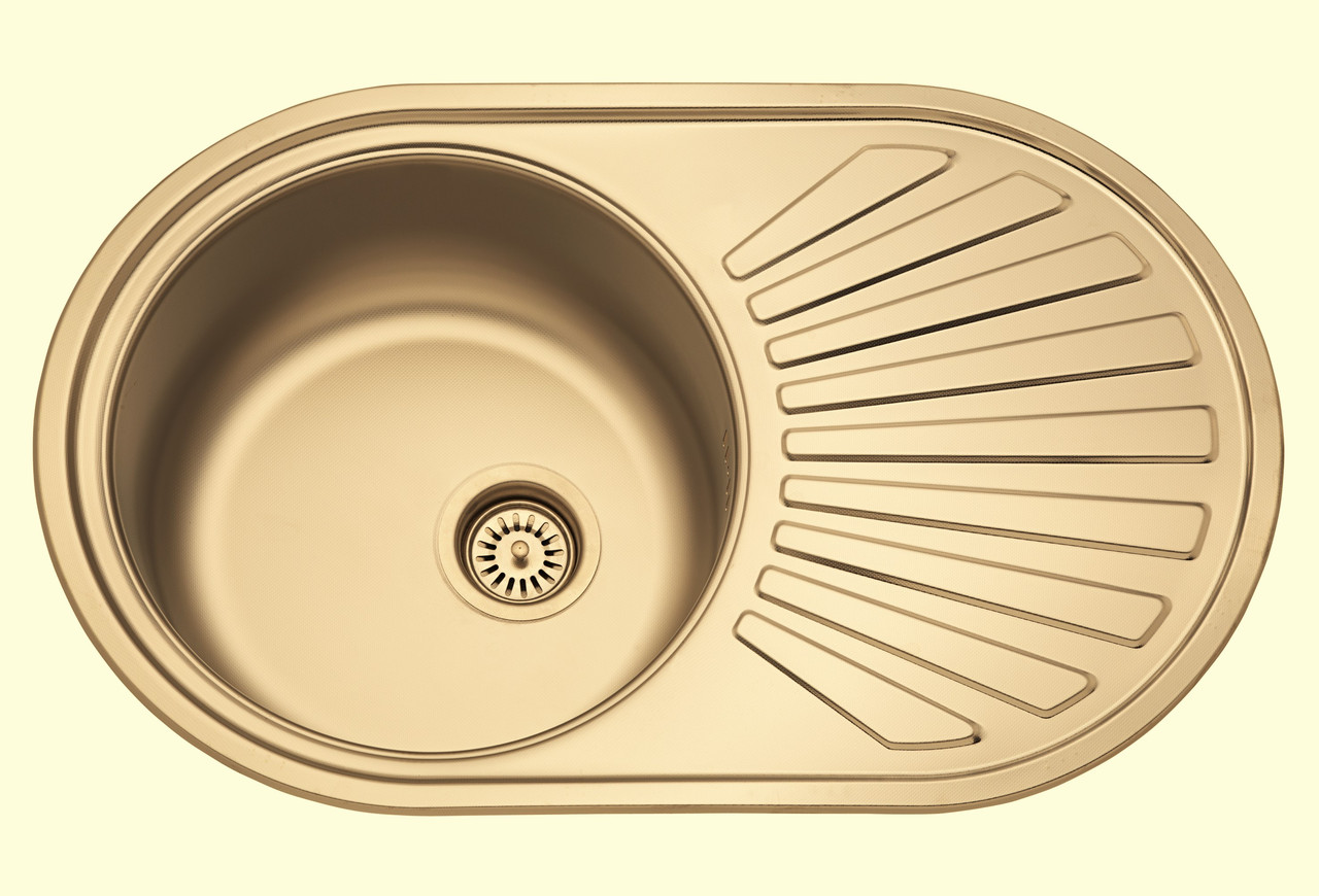 Мийка врізна Family DE-113 48х78 Satin gold