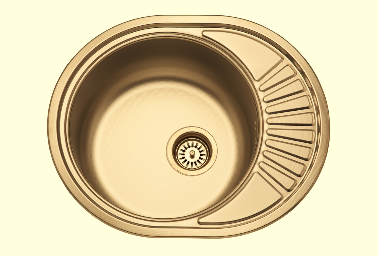 Мийка врізна Family DE-117 48х58 Satin gold