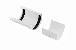 З'єднання єднувач ринви Profil 130 білий