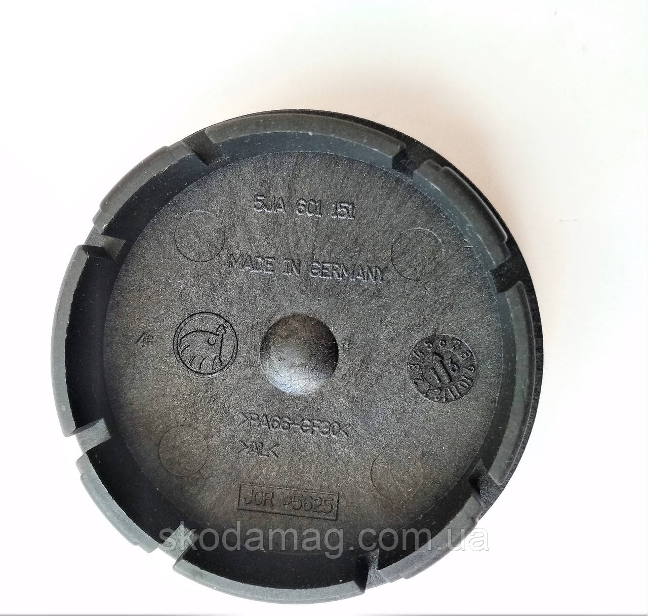 Колпачек заглушка оси легкосплавного титанового диска колеса Шкода ...