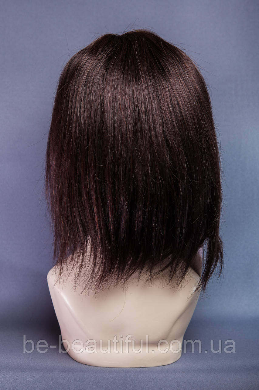 Натуральный парик, цвет черный шоколад - фото 3 - id-p63501418