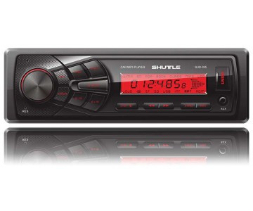 Автомагнітола SHUTTLE -335 Black/Red USB ресивер, фото 1
