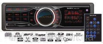 Автомагнітола SUD-386 Black/Red USB/SD ресивер, фото 1