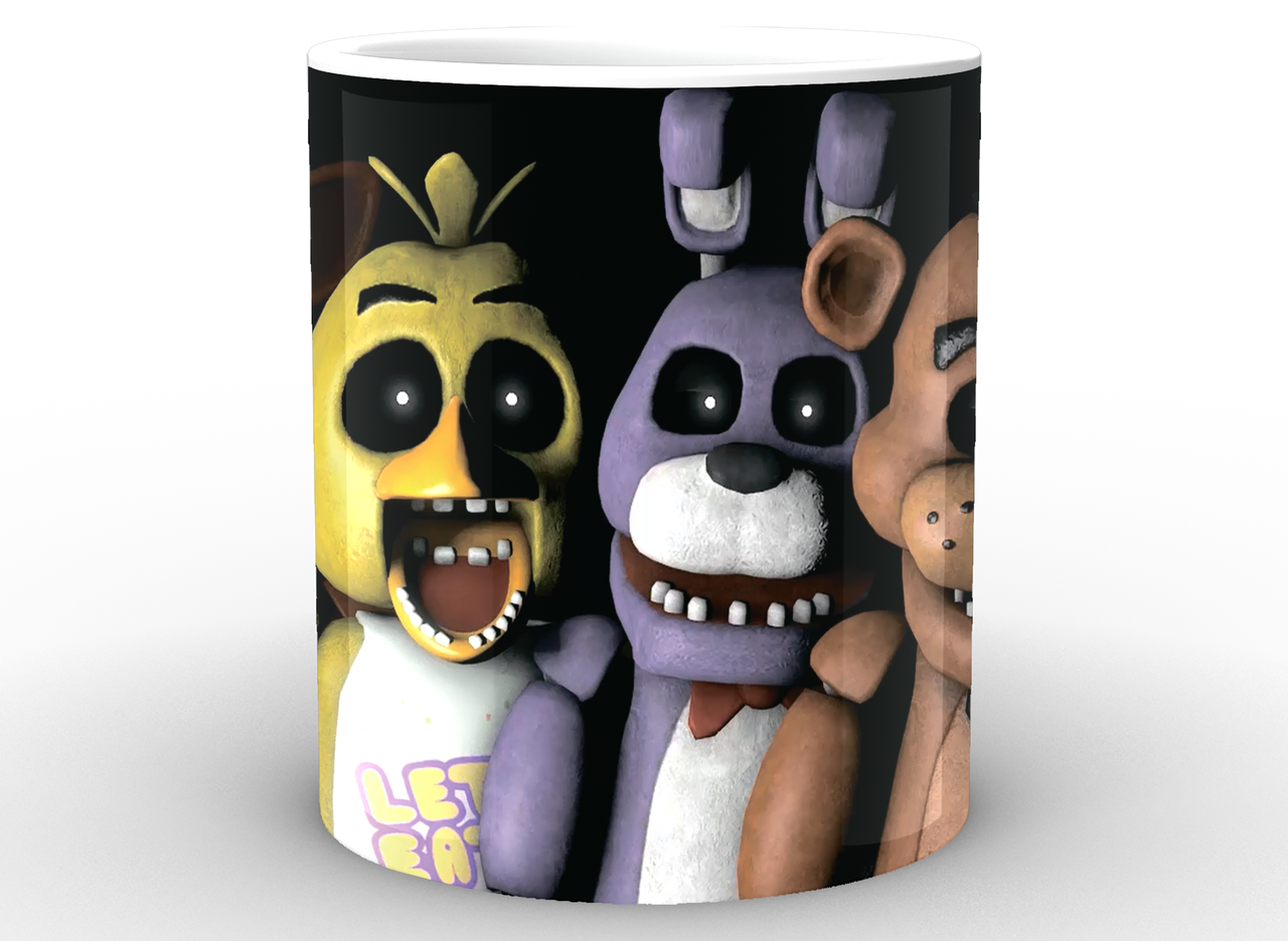 Кухоль Five Nights At Freddys П'ять ночей з Фредді постер FN.02.003.119