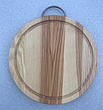 Дошка для піци 30 см, дошка під піцу, дошка для подачі, обробна дошка, фото 2