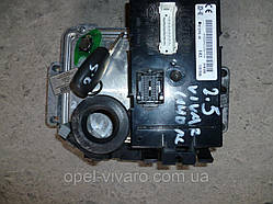 Блок керування двигуном комплект 2.5 DCI NISSAN PRIMASTAR 00-14 (НІССАН ПРИМАСДАР)